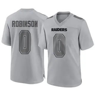 Janarius Robinson Men's Nike White Las Vegas Raiders Custom Game Jersey Size: 3XL