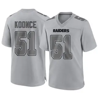 Malcolm Koonce Las Vegas Raiders Youth Backer T-Shirt - Ash