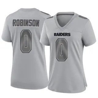 Janarius Robinson Men's Nike White Las Vegas Raiders Custom Game Jersey Size: 3XL