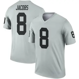 Nike Raiders 28 Josh Jacobs Gray Camo Vapor Untouchable Limited Women Jersey