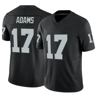 Las Vegas Raiders #17 Davante Adams White With 2020 Inaugural Season Patch  Vapor Limited Stitched Jersey