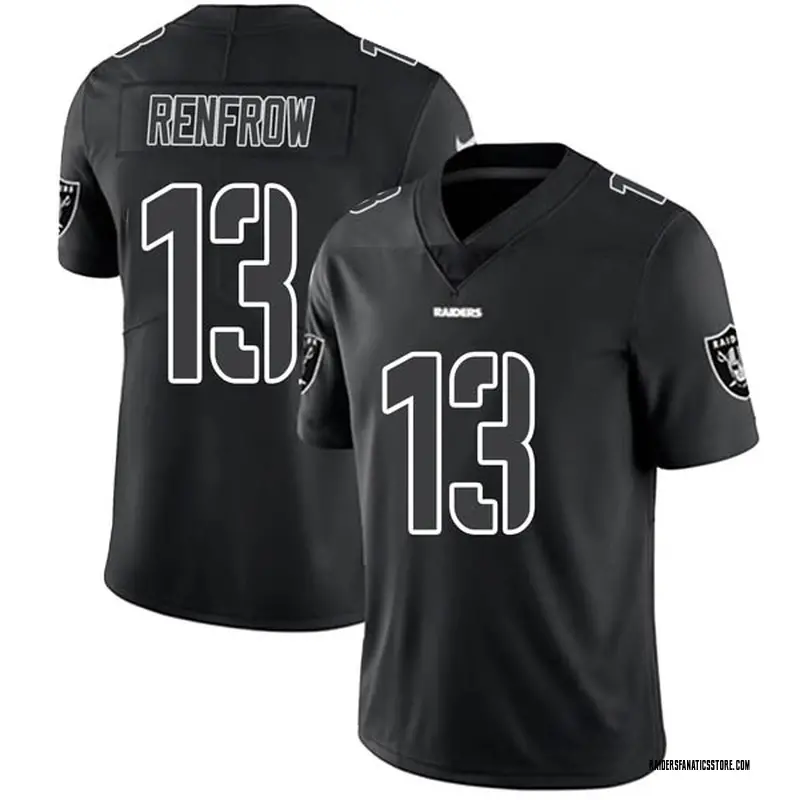 Youth Nike Hunter Renfrow Black Las Vegas Raiders Game Jersey