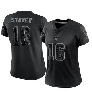 Nike Dillon Stoner Las Vegas Raiders Men's Game Black Team Color Jersey