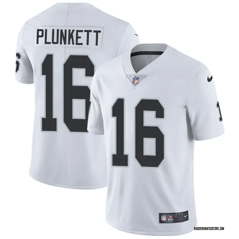 NFL Raiders Men's Mitchell & Ness 1980 Jim Plunkett #16 Home Jersey Black